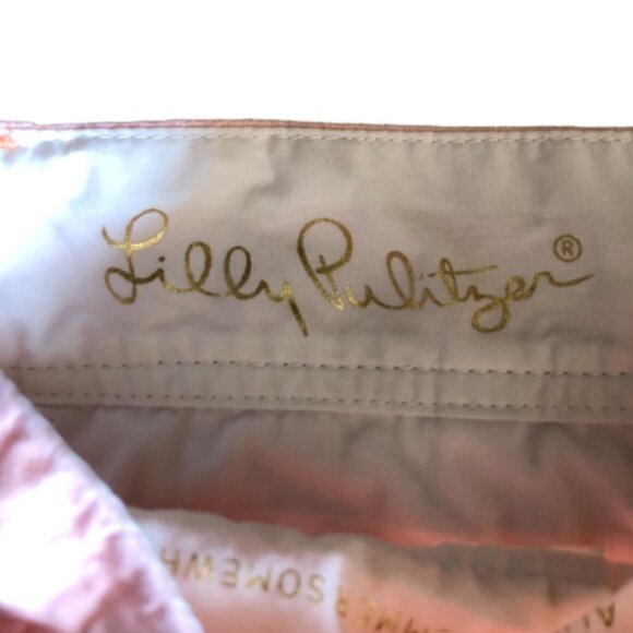 Lilly Pulitzer Peach The Walsh Short 00 - Picture 3 of 4